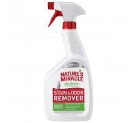 Спрей для видалення плям та запахів 8in1 Nature's Miracle Stain & Odor Remover від кішок 946 мл 680111/6974