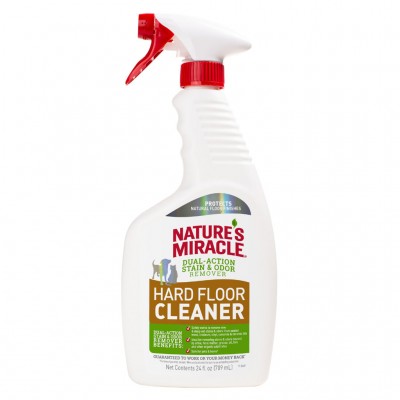 Засіб 8in1 Nature's Miracle Stain & Odor Remover Hard Floor Cleaner для усунення плям та запахів для всіх видів підлог, 709 мл 680402