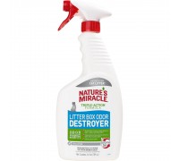 Спрей 8in1 Nature's Miracle Знищувач запаху туалету котячого 709 мл 680205/5552