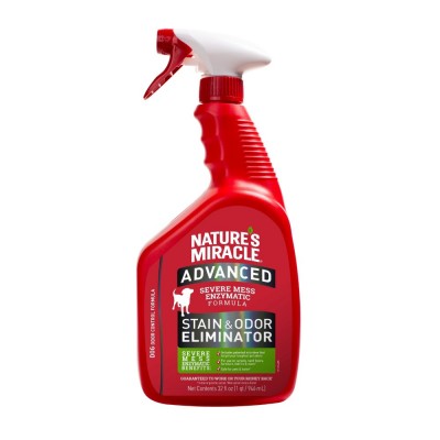 Спрей 8in1 Nature's Miracle Dog Stain&Odor Elimin Spray для собак для усунення плям та запахів, з посиленою формулою, 946 мл 680104/7016