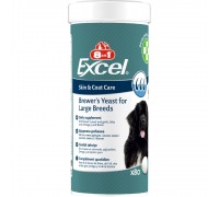 Пивні дріжджі 8in1 Excel Brewers Yeast Large Breed для собак великих порід 80 шт 661824