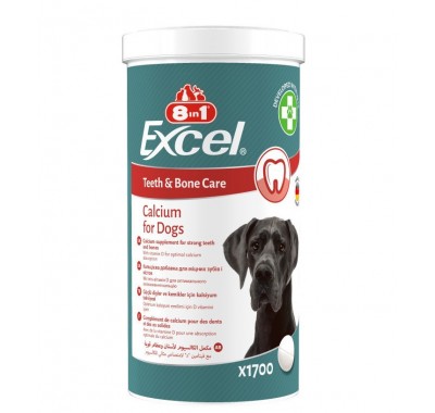 Кальцій для собак 8in1 Excel Calcium 1700шт 661842