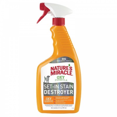 Спрей 8in1 Nature`s Miracle Dog Orange Oxy Spray для собак, усунення плям та запахів, 709 мл 680396/8172