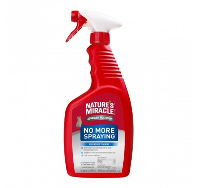 Спрей 8in1 Nature's Miracle No More Spraying для видалення плям та запахів від котів, та проти повторних міток 709 мл 680513/680287
