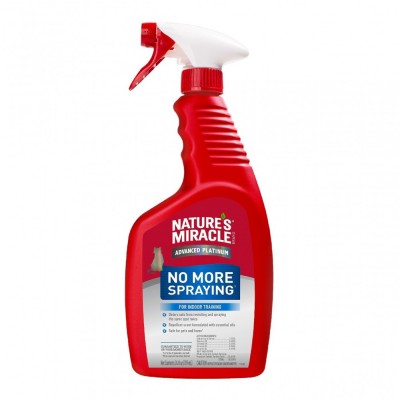 Спрей 8in1 Nature's Miracle No More Spraying для видалення плям та запахів від котів, та проти повторних міток 709 мл 680513/680287