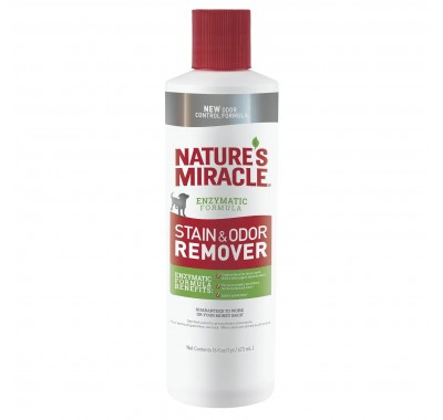 Знищувач 8in1 Nature's Miracle Stain & Odor Remover для видалення плям і запахів від собак 473 мл 680420/6960