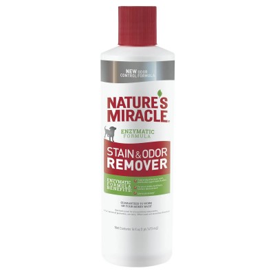 Знищувач 8in1 Nature's Miracle Stain & Odor Remover для видалення плям і запахів від собак 473 мл 680420/6960