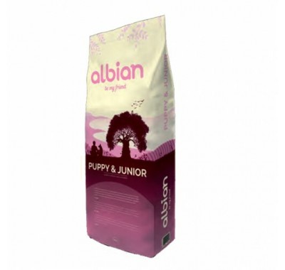 Сухий корм для цуценят всіх порід Albian Dog Puppy & Junior 18кг