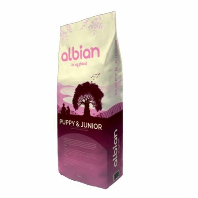 Сухий корм для цуценят всіх порід Albian Dog Puppy & Junior 18кг