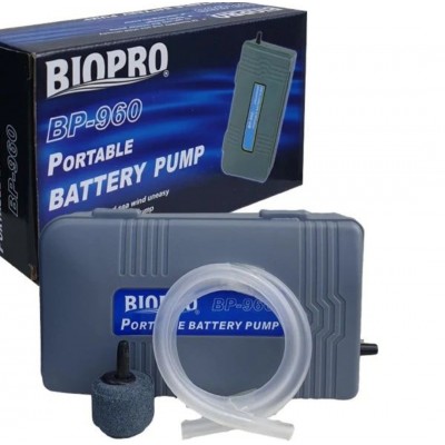 Компресор на батареях для акваріума Biopro BP-960
