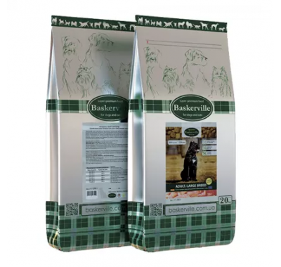 Сухий корм для собак Baskerville Adult Large Breed 20 кг 406020/0120