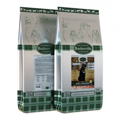 Сухий корм для собак Baskerville Adult Large Breed 20 кг 406020/0120