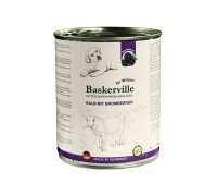 Консервований корм для цуценят Baskerville Телятина та ожина, 800г 21557/1919