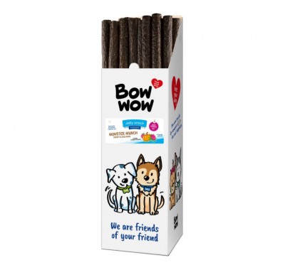 Лакомство для собак Палочки из говядины, свинины, насекомых и птицы "Bow WOW" Mira Mar, 167 г/шт - 24 шт/уп F427B