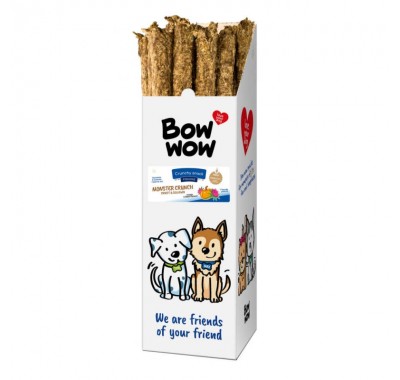 Ласощі для собак Хрусткі Палички з яловичиною та куркою "Bow WOW" Mira Mar, 175 г/шт-24 шт/уп F352B