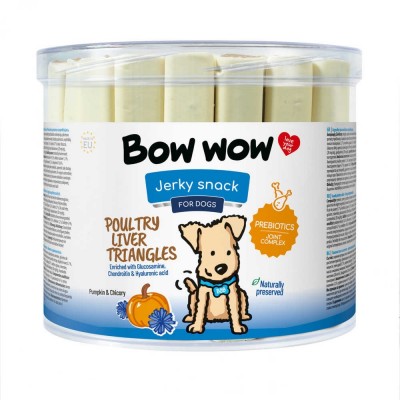 Ласощі для собак Палички з печінкою птиці "Bow WOW" Mira Mar, 12 см-45 шт/уп BW112