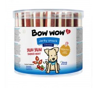 Ласощі для собак Палички зі смаком копченого м'яса "Bow WOW" Mira Mar, 12 см-35 шт/уп BW164