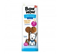 Ласощі для собак Смужки з яловичиною та птицею "Bow WOW" Mira Mar, 22 см-60 г BW426S