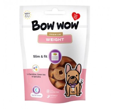 Ласощі Снеки для собак із проблемами надмірної ваги Weight Bow WOW Mira Mar, 60 г BW824