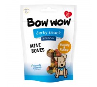 Ласощі для собак Міні-кісточки "Bow WOW" Mira Mar, 80 г-15 шт/уп BW867