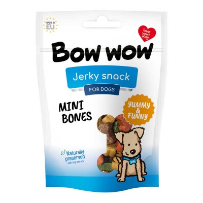Ласощі для собак Міні-кісточки "Bow WOW" Mira Mar, 80 г-15 шт/уп BW867