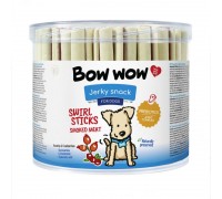 Ласощі для собак Палички з копченим м'ясом "Bow WOW" Mira Mar, 12 см-55 шт/уп BW008