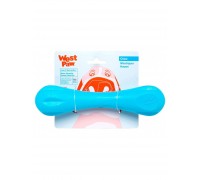 West Paw Hurley Dog Bone Іграшка для собак, блакитна 15см
