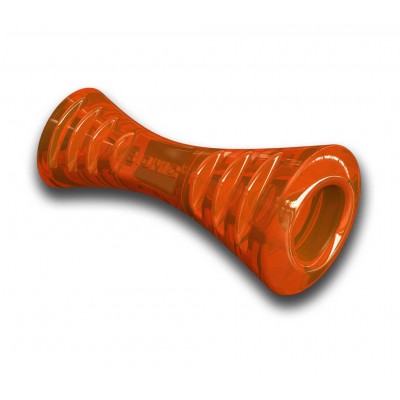 Bionic Opaque Stick Іграшка для собак Гантеля 22см оранжева