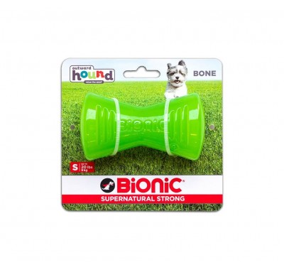 Bionic Bone Игрушка для собак Кость 9,4см зеленая 