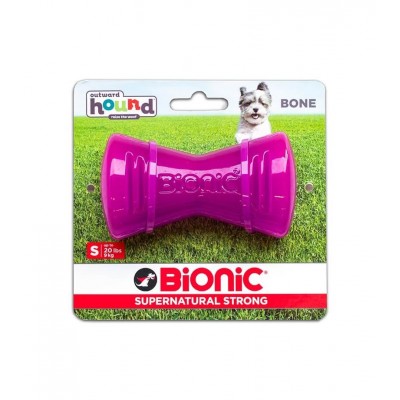 Bionic Bone Іграшка для собак Кістка 9,4 см фіолетова