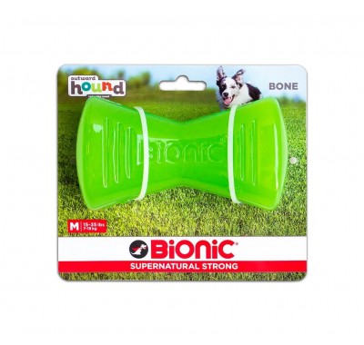 Bionic Bone Іграшка для собак Кістка 12см зелена 