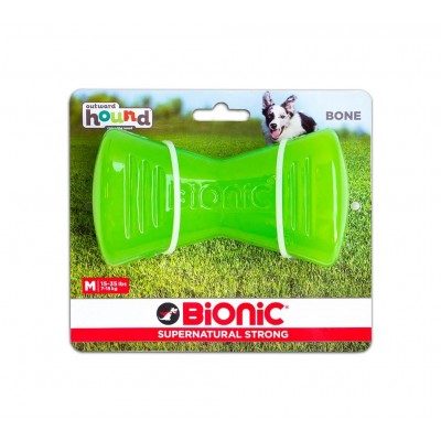 Bionic Bone Іграшка для собак Кістка 12см зелена