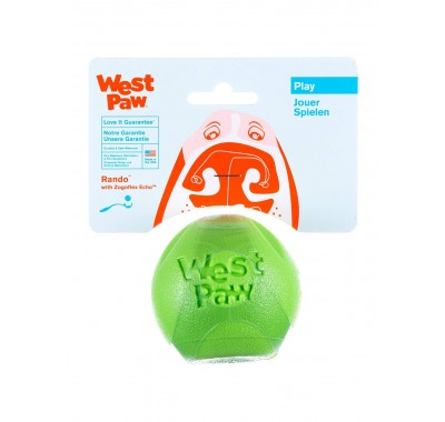 West Paw Rando Іграшка для собак, зелена 9см
