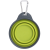 Dexas Collapsible Travel Cup Дорожня миска складна з карабіном 240 мл, зелена