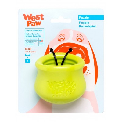 West Paw Toppl Treat Toy Іграшка для собак, зелена 10см