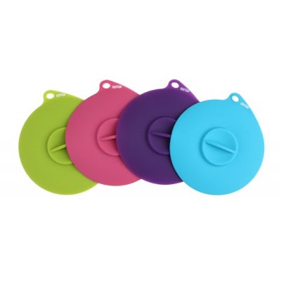 Dexas Flexible Suction Lid Кришка гнучка герметична для консервів для собак і кішок, блакитна