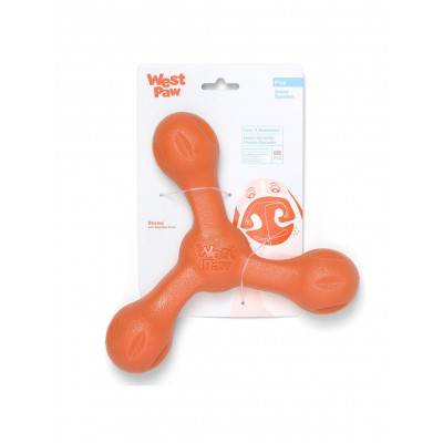 West Paw Skamp Іграшка для собак, помаранчева 22см