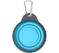 Dexas Collapsible Travel Cup Дорожня складана миска з карабіном 240 мл, фіолетова