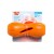 West Paw Qwizl Treat Toy Іграшка для собак, помаранчева 17см