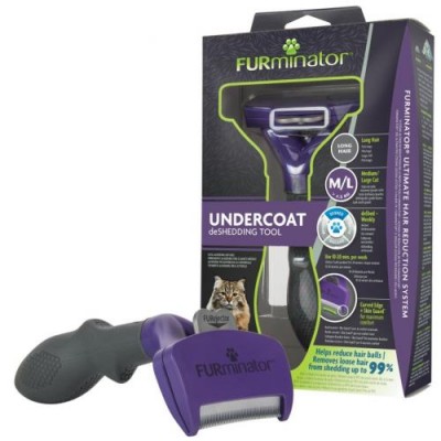 Фурмінатор FURminator для котів з довгою вовною, розмір L 691662