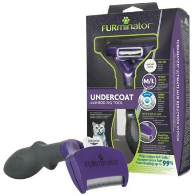 Фурмінатор FURminator для котів з короткою шерстю, розмір L 691661