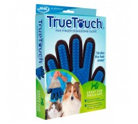 Рукавичка для котів та собак True Touch для вичісування шерсті