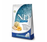 Сухий корм для щенят Farmina N&D Grain Free OCEAN COD, PUMPKIN & CANTALOUPE MELON PUPPY MEDIUM & MAXI з тріскою, гарбузом та динею, (38821) 12 кг