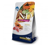 Низькозерновий сухий корм Farmina N&D TROPICAL SELECTION для стерилізованих кішок з ягням і фруктами, (42125) 1,5 кг