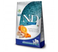 Беззерновий сухий корм Farmina N&D Grain Free OCEAN, для собак середніх та великих порід, тріска та апельсин, (36551) 2.5 кг