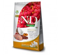 Беззерновий дієтичний корм Farmina N&D Quinoa для шкіри та вовни собак середніх та великих порід, перепілка, кіноа, кокос, 2,5 кг. 41951
