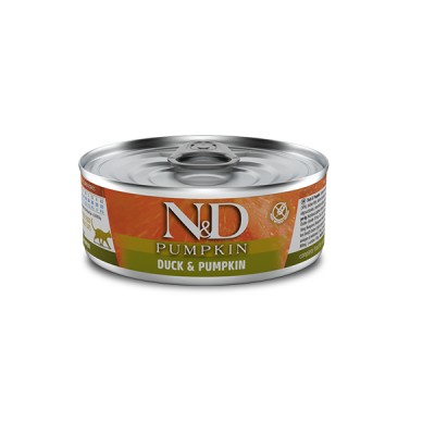 Влажный корм Farmina N&D Grain Free Pumpkin Duck Adult для кошек с тыквой и уткой, (02093) 70 г