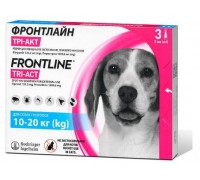 Краплі від бліх та кліщів Frontline TRI-ACT для собак від 10 до 20 кг