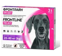 Капли от блох и клещей Frontline TRI-ACT для собак от 20 д 40 кг