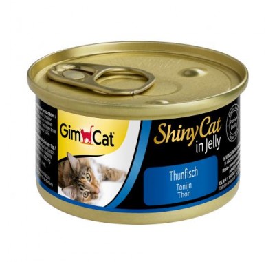 Вологий корм для котів Gim Shiny Cat тунець 70г 413280/082